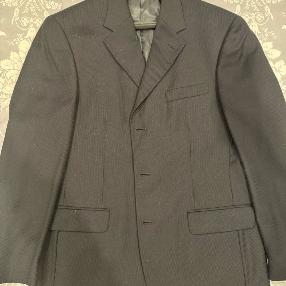 Andrew Fezza Charcoal Men's Suit Jacket